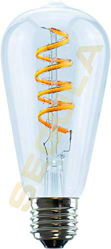Segula Rustika Curved - Espiral LED (temperatura de color)