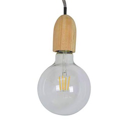 ZONES Suspensiones + Bombilla LED, gris, 4 unidades
