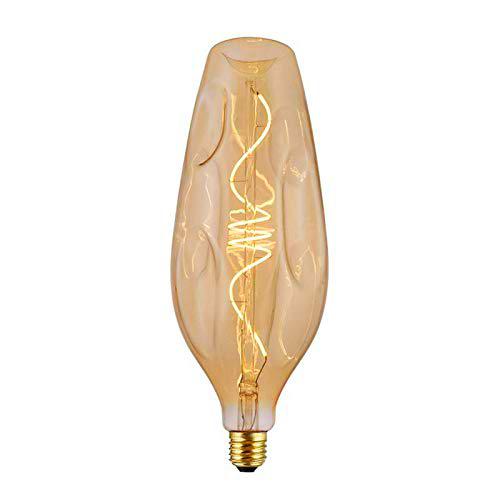 Homemania - Bombilla Maxi, color dorado