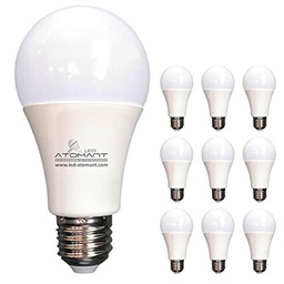 Pack 10x Bombilla LED 12 W, Color Blanco calido 3000K