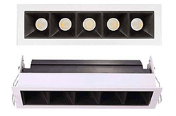 NMTLED52 Foco empotrable con múltiples bombillas - 5 x 3 W 970 lm 4000 K 50º > 90 CRI
