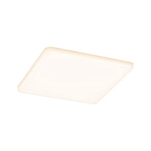 Paulmann 93061 Panel LED, luminaria empotrable Veluna VariFit IP44 3 Step Dim 185x185 mm cuadrado incl