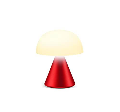 Mina LH60 - Lámpara LED de aluminio (6 horas), (rojo oscuro)
