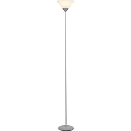 Brilliant Lámpara Spari LED uplighter plata/blanco | 1x LED-A60