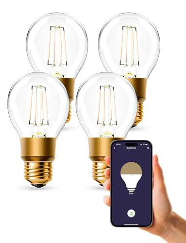 Refoss bombilla WiFi E27, bombilla LED regulable vintage