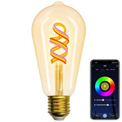 ANTELA Bombilla Vintage Filamento LED E27/180LM /4.9W