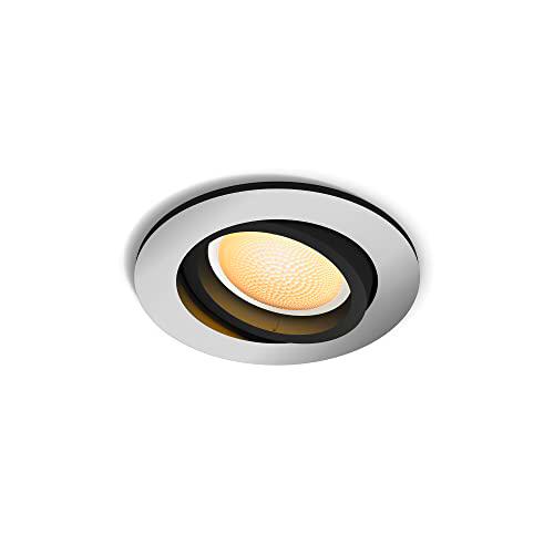 Philips Hue - Lámpara inteligente, Hue Milliskin, Foco Empotrable LED Inteligente