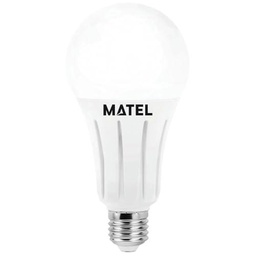 Brightium Bombilla LED estándar E27 20W con alumínio fundido; ideal para iluminación eficiente en hogares y oficinas.