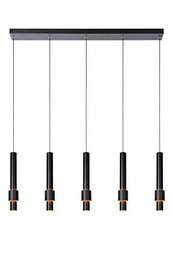 Lucide MARGARY - Lámpara colgante - LED Regul. - 5x4,2W 2700K