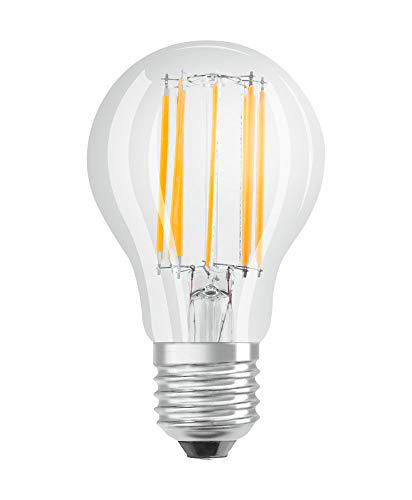 OSRAM Bombillas LED E27, CLAS A forma de Bulbo 100 W 6500K, Luz diurna