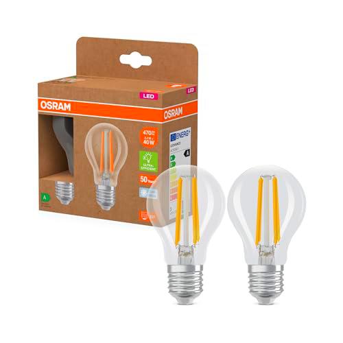 OSRAM Energy Class con forma de bombilla clásica, 2,2 W / 470 lm