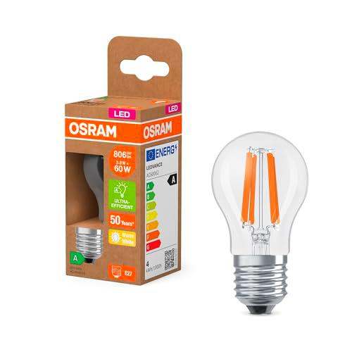 OSRAM Energy Class en forma clásica de mini bola, 3,8 W / 806 lm