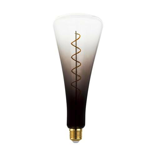 Eglo XXL Lámpara E27 regulable, bombilla LED retro espiral de gran tamaño