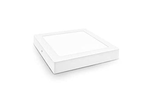matel M286413 - Downlight led Superficie Cuadrado Blanco 18 w