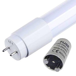 Pack 10x Tubo LED 60 cm 9w. Color blanco frio (6500K)